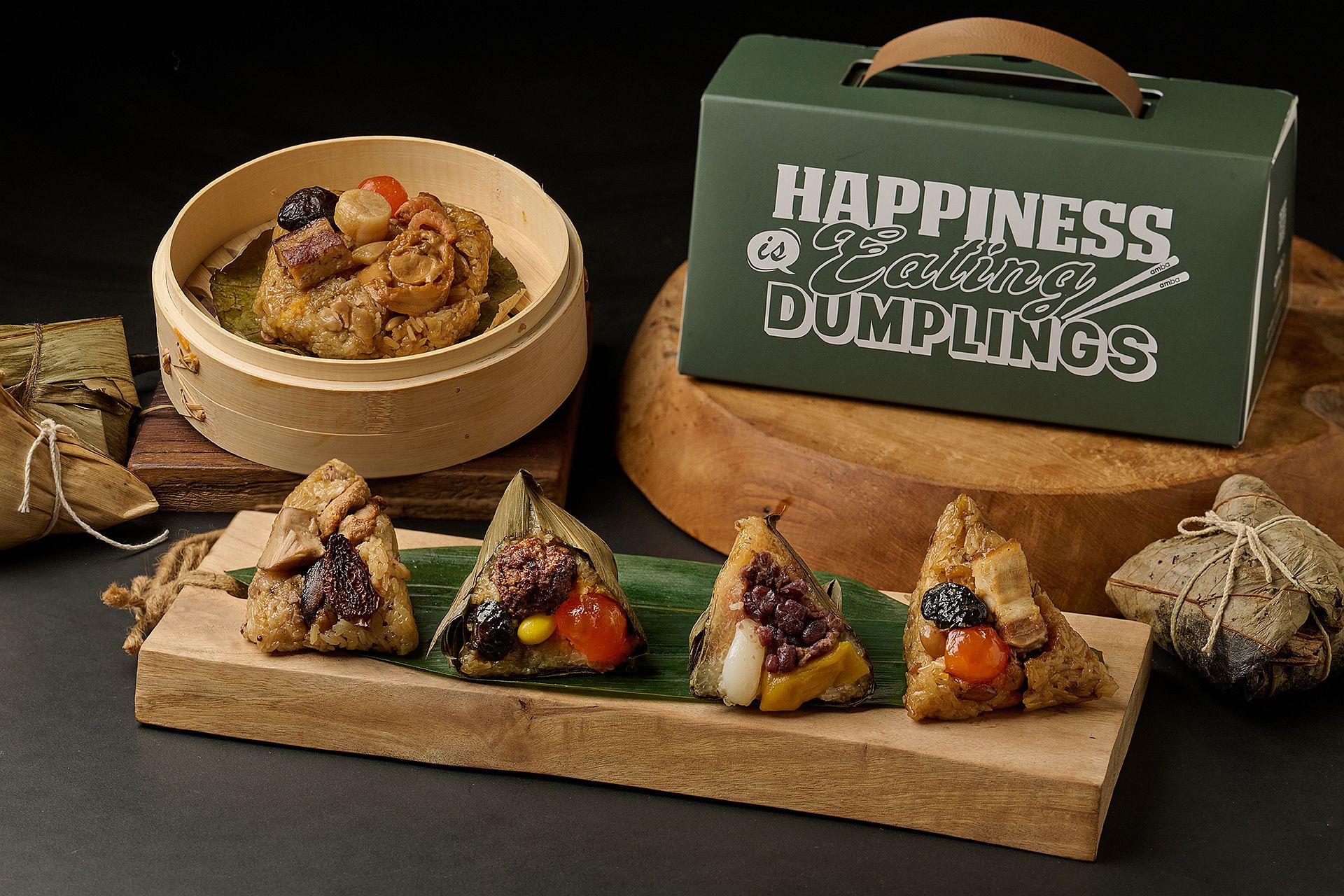 2024 Dragon Boat Festival Rice Dumplings Gift Box of amba Taipei Songshan hotel 