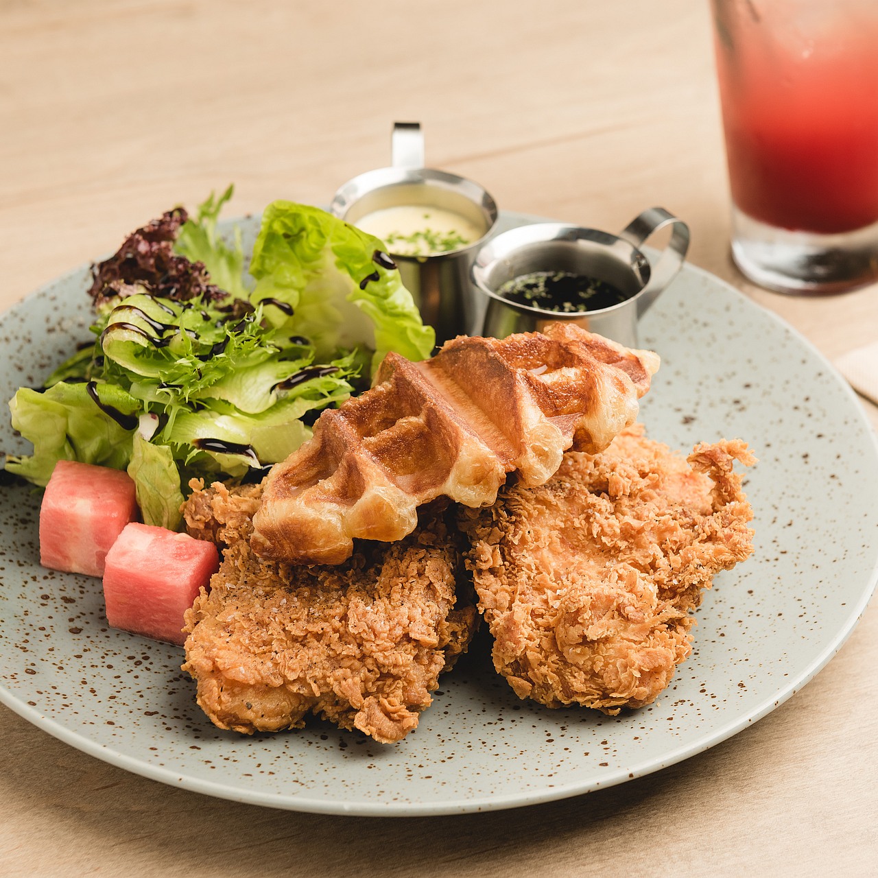 super value weekday lunch special at Buttermilk restaurant of amba Taipei Zhongshan hotel